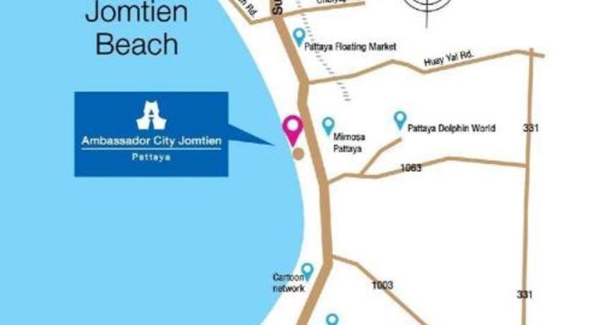 מלון נה ג'ומטיין Ambassador City Jomtien Pattaya - Ocean Wing מראה חיצוני תמונה
